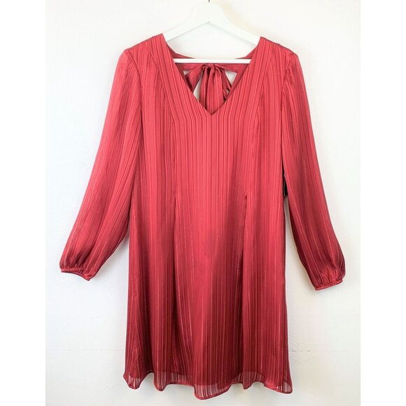 NWT INC International Concepts Metallic Shift Dress Size S - Picture 3 of 10